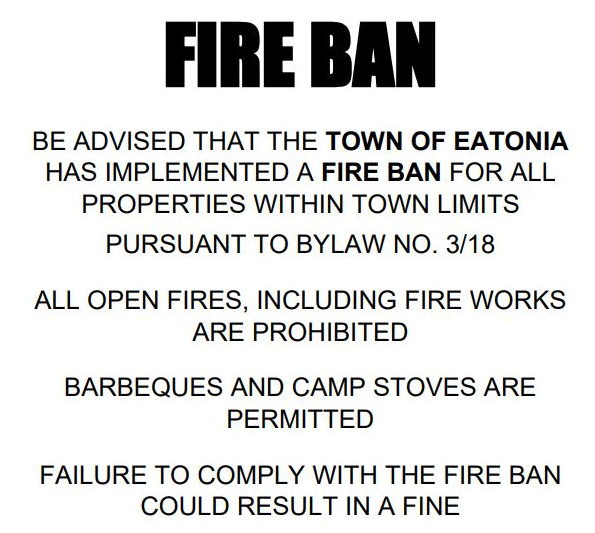 Fire Ban August 2022