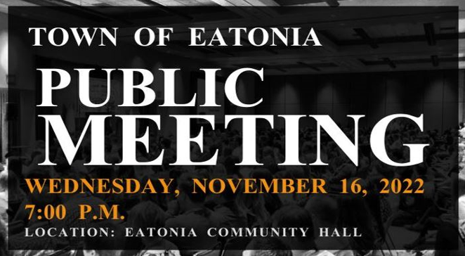 Public Meeting November 16th, 2022