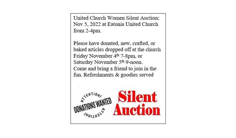 United Church Women Silent Auction
