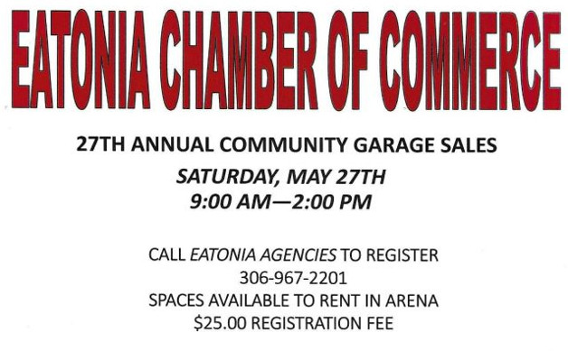 Community Garage Sale – May 27th, 2023