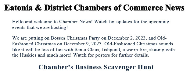 Chamber’s Business Scavenger Hunt