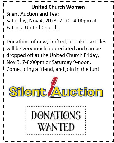 United Church Silent Auction