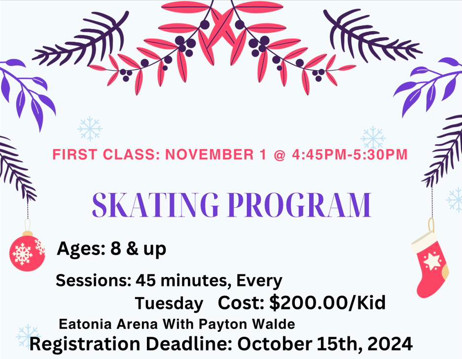 Skate Program – October 15th