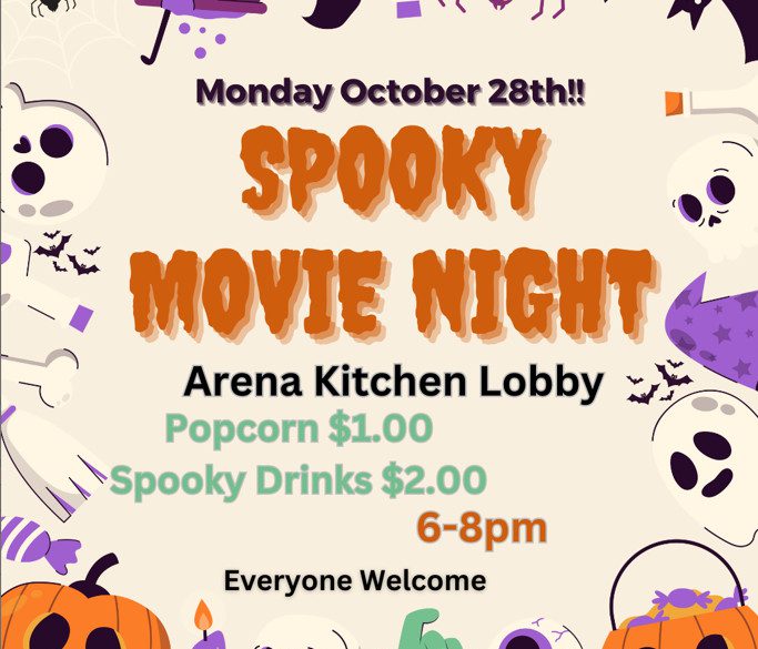 Spooky Movie Night – October 28th, 2024