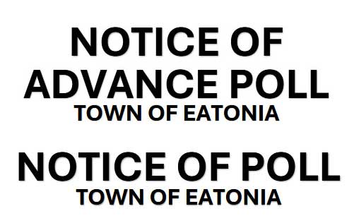 Notice of Poll and Advanced Poll
