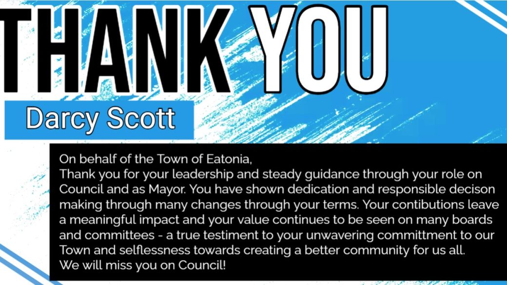 Darcy Scott- Thank You